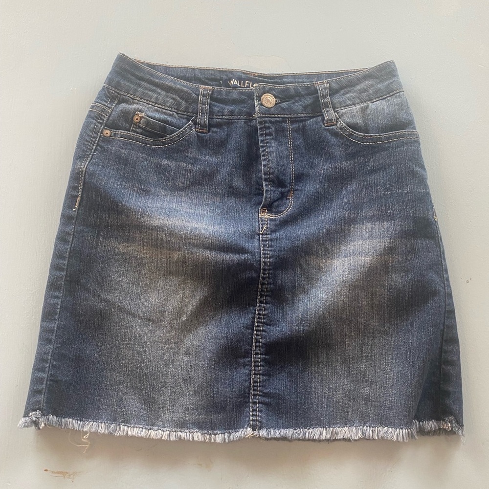 Wallflower - Denim Skirt, Size 0